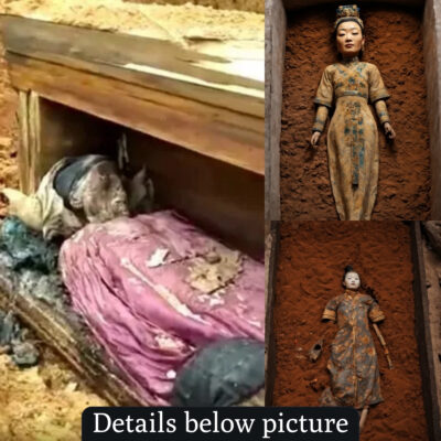 Unveiling History: Female Corpse from Qing Dynasty Discovered in Jingzhou Lujiaoshan Tomb