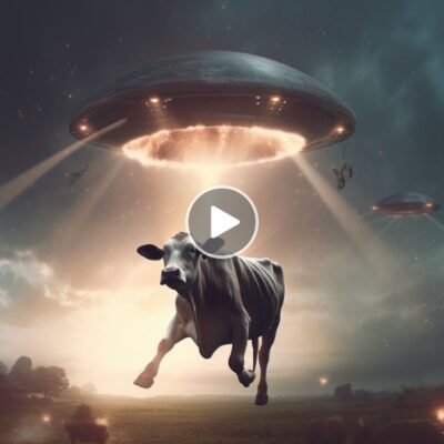According to a recent article, there have been reports of cattle disappearing in South America, which have been linked to UFO (OVNI) sightings