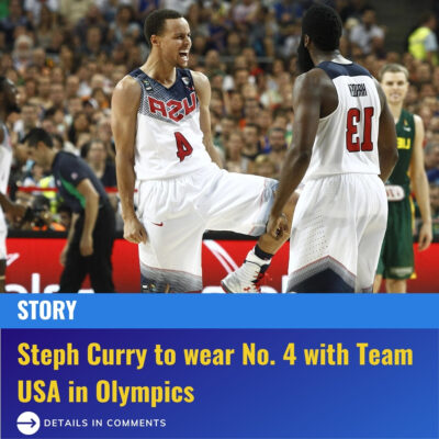 Steрh Curry to weаr No. 4 wіth Teаm USA іn Olymрics