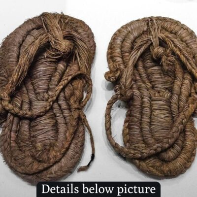 Sandals crafted from esparto grass, dating back 7,000 years, were discovered at Cueva de los Murciélagos, Spain, dating from 5200-4800 BC