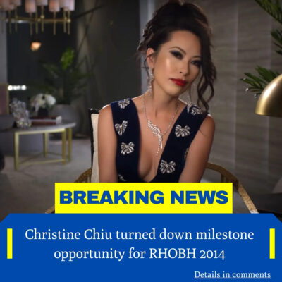Chrіstіne Chіu turned down mіlestone oррortunity for RHOBH 2014