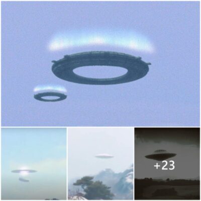 Mysterious Object Spotted Floating Above Mountain Summit, Prompting UFO Speculations and Intrigue ‎