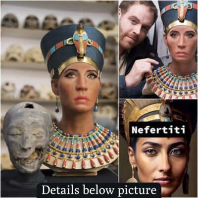 Mummy of Queen Nefertiti Brought to Life With Controversial Fair Skin in 3-D Scan