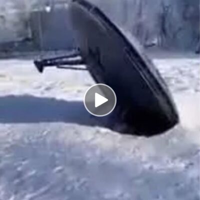 Mysterious UFO Unearthed in Russia After Snowstorm