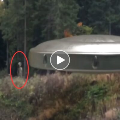 Get Ready to Be Astounded: Mysterious Entity Emerges from UFO!
